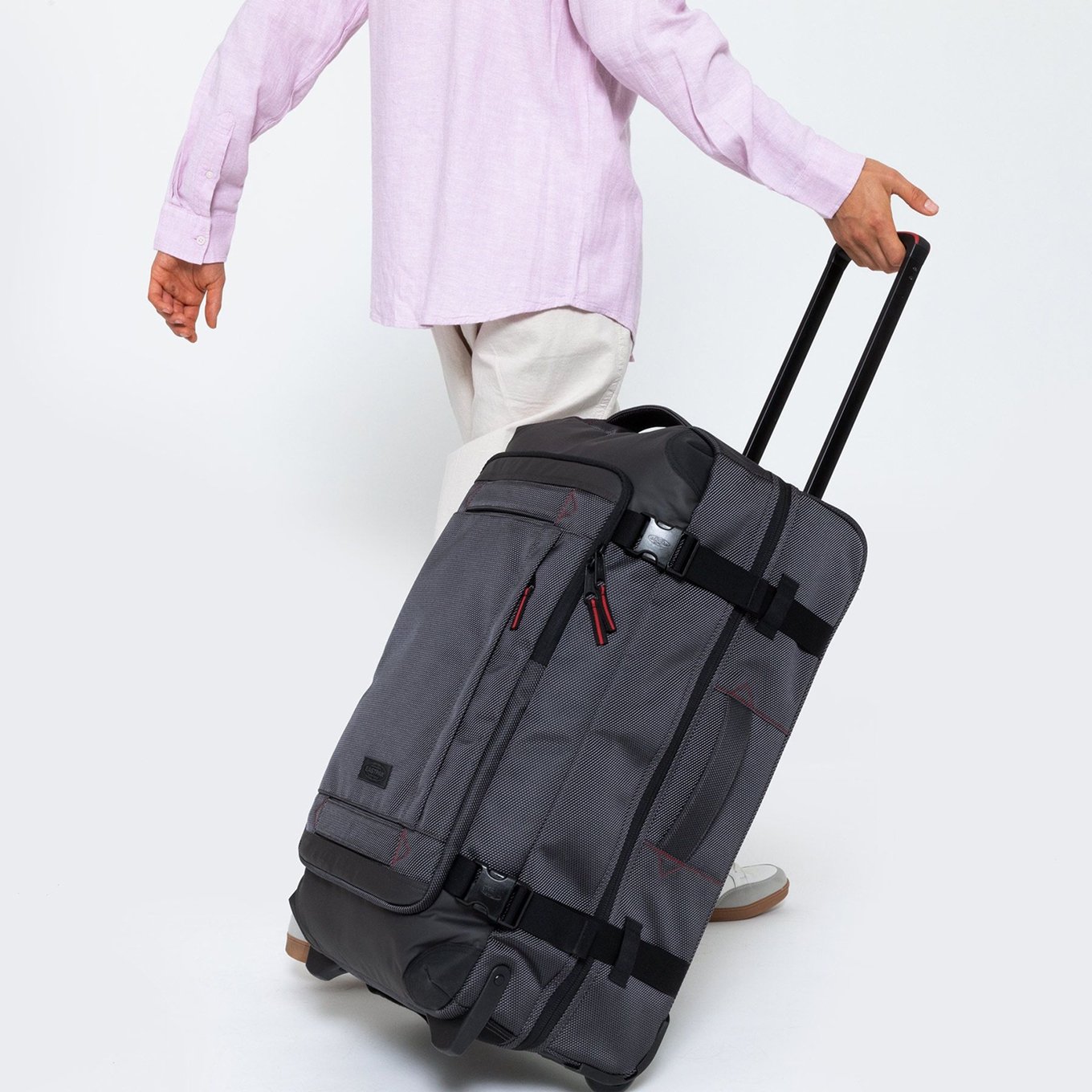Eastpak Cnnct Tranverz M accent gray Travel bag