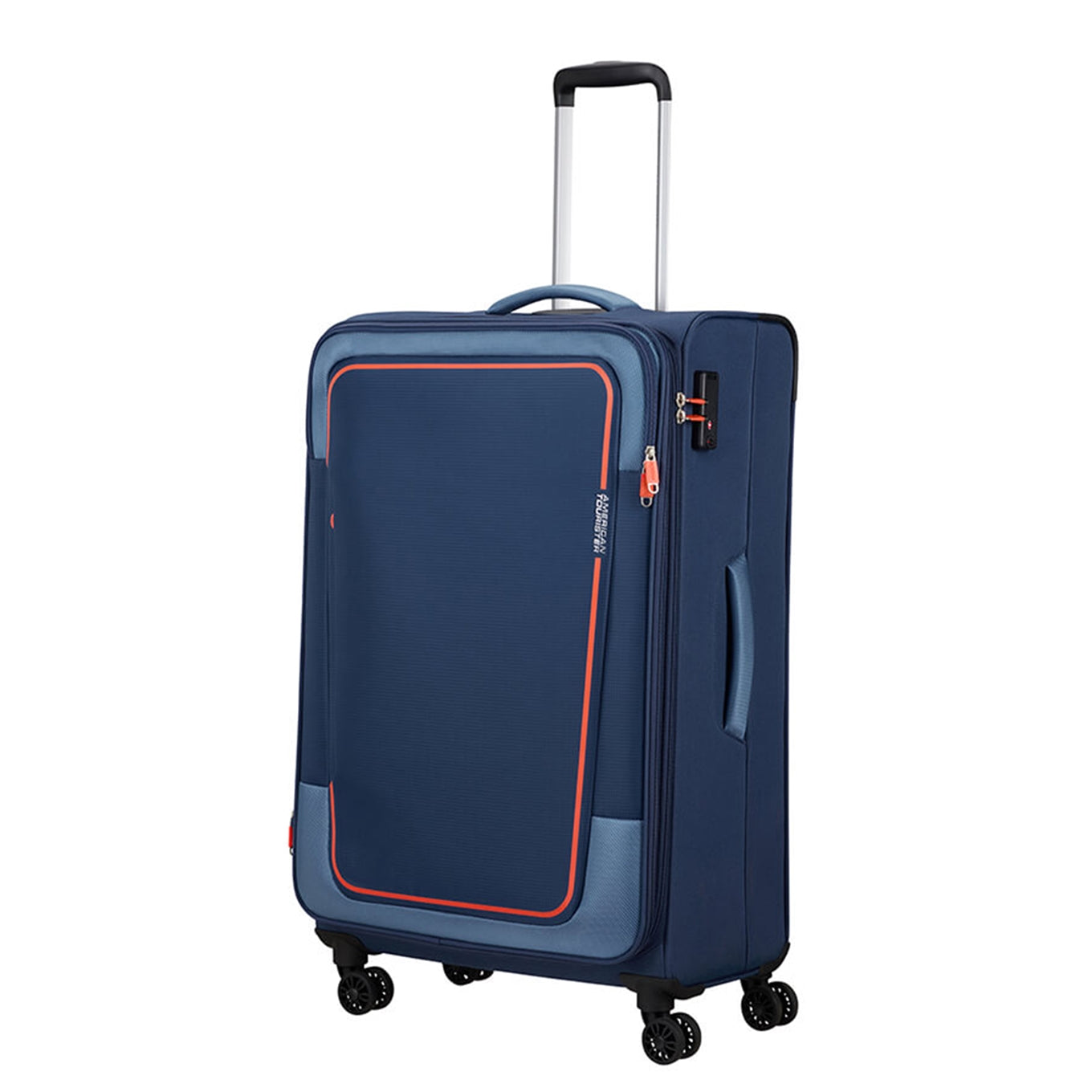 American Tourister Pulsonic Spinner 81 EXP combat navy Soft case