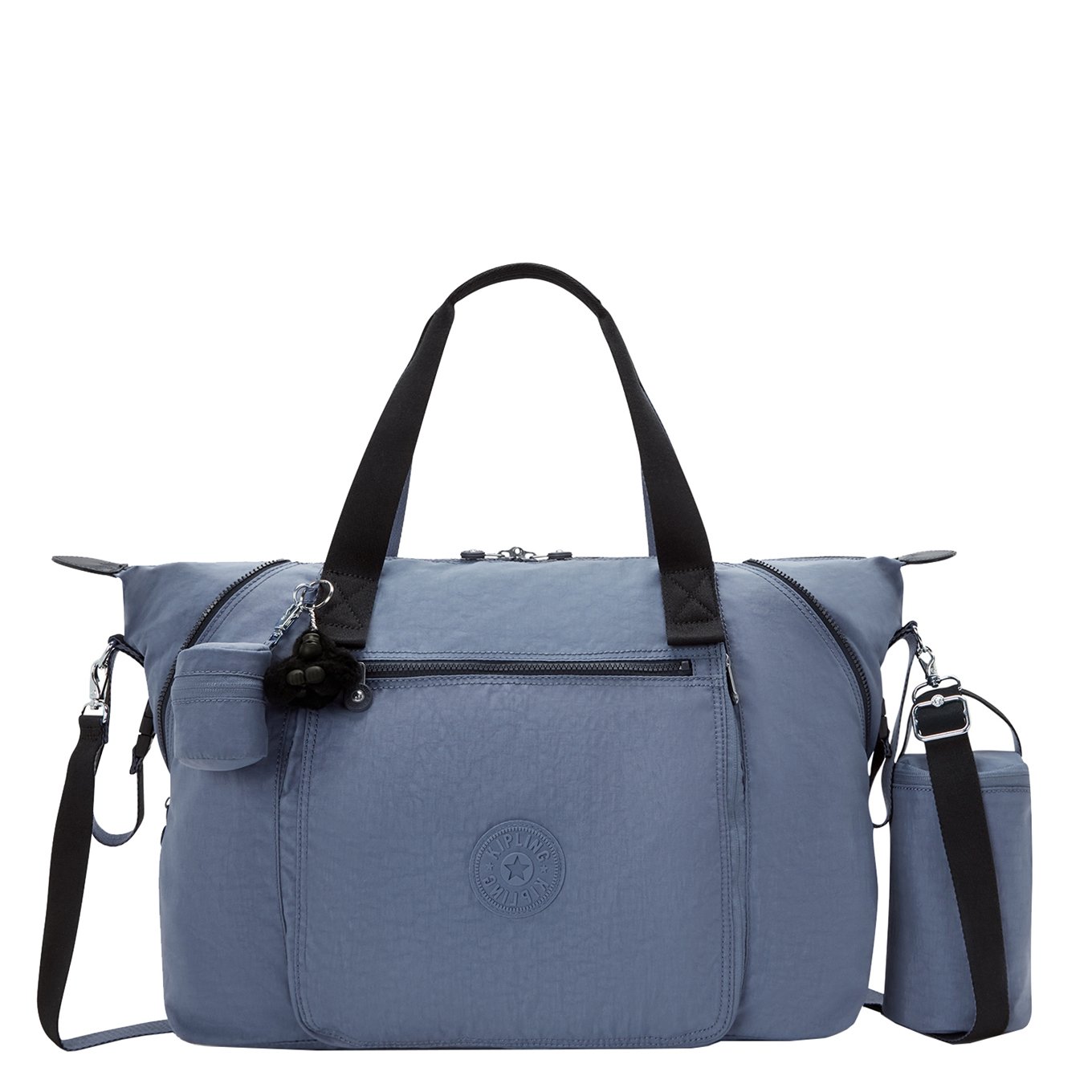 Kipling Art M Babytasche blauer Liebhaber Wochenendtasche