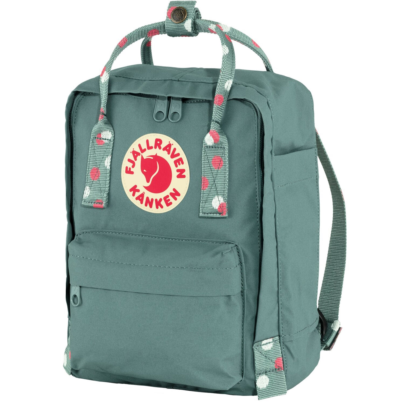 Fjallraven Kanken Mini frost green-confetti pattern