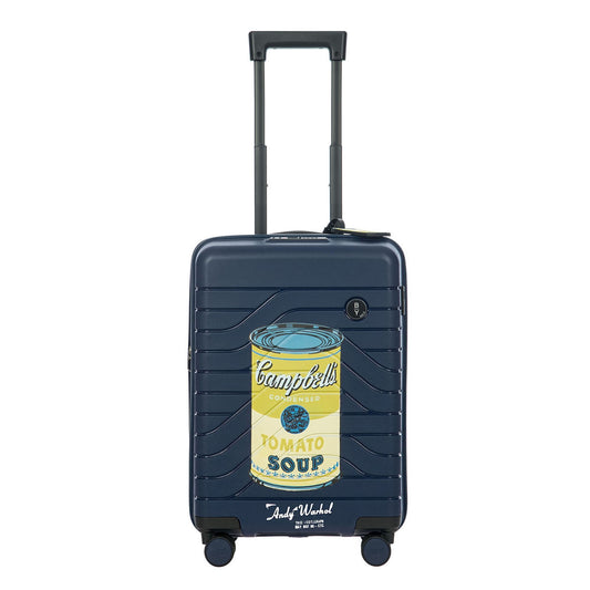 Bric's Ulisse Campbell Trolley Exp 55 ozeanblauer Hartschalenkoffer
