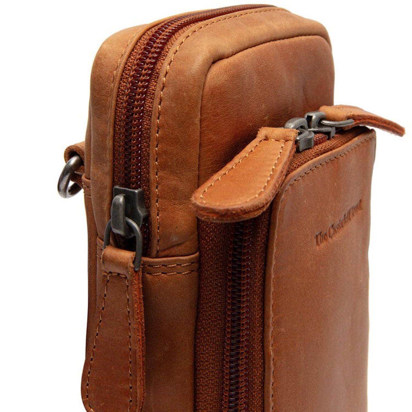 The Chesterfield Brand Valdes Telephone Bag cognac