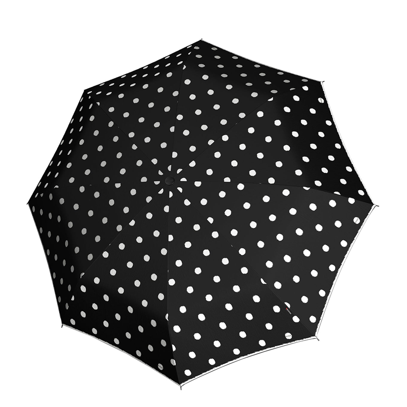 Knirps T-200 Medium Duomatic Umbrella dot art black