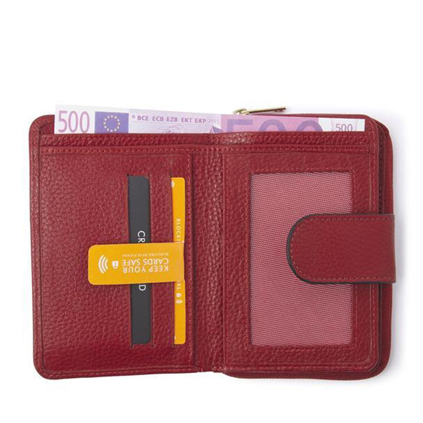 dR Amsterdam Mint Ladies Wallet tango red
