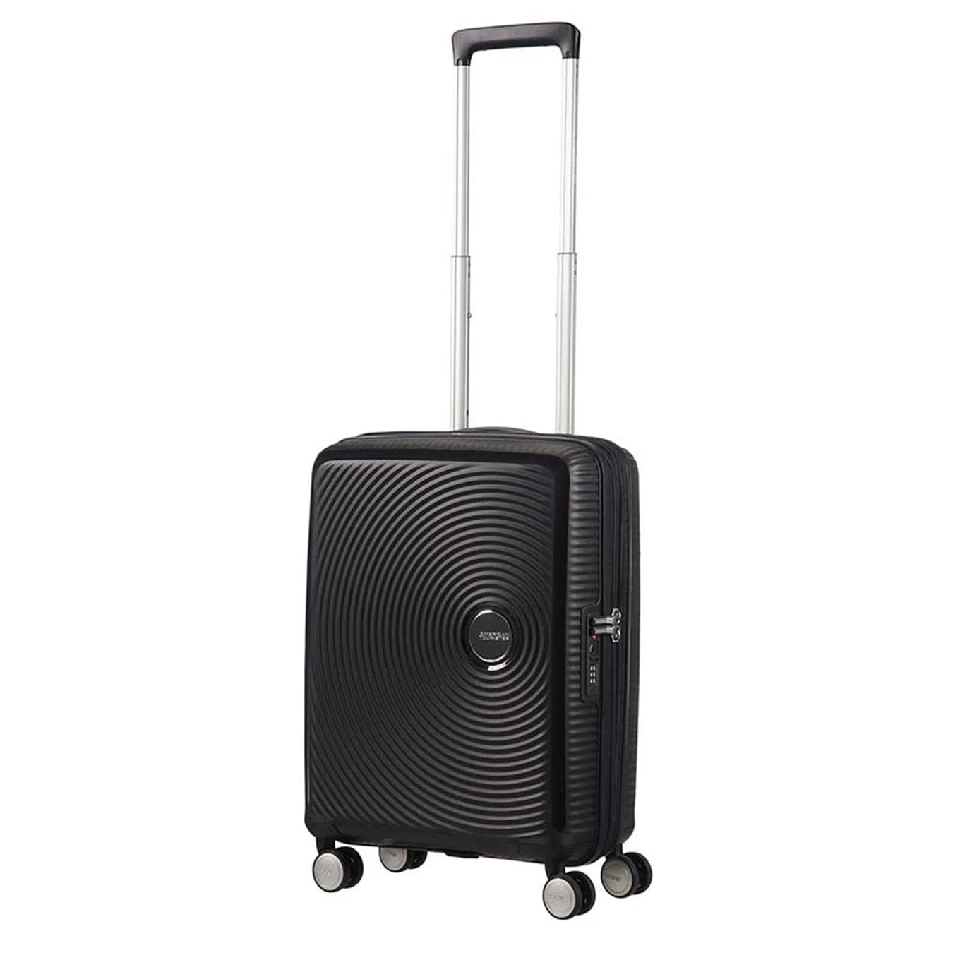 American Tourister Soundbox Spinner 55 Expandable bass black Hard case