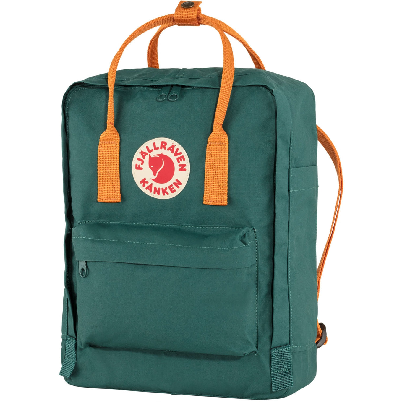 Fjallraven Kanken arctic green-spicy orange