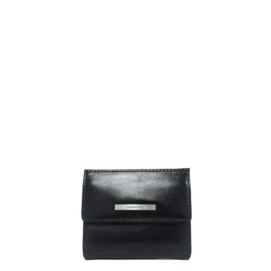 Claudio Ferrici Classico Wallet marine Damenbrieftasche