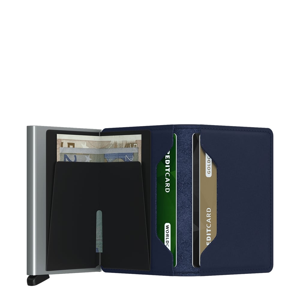 Secrid Slimwallet Wallet Original marineblaue Damenbrieftasche