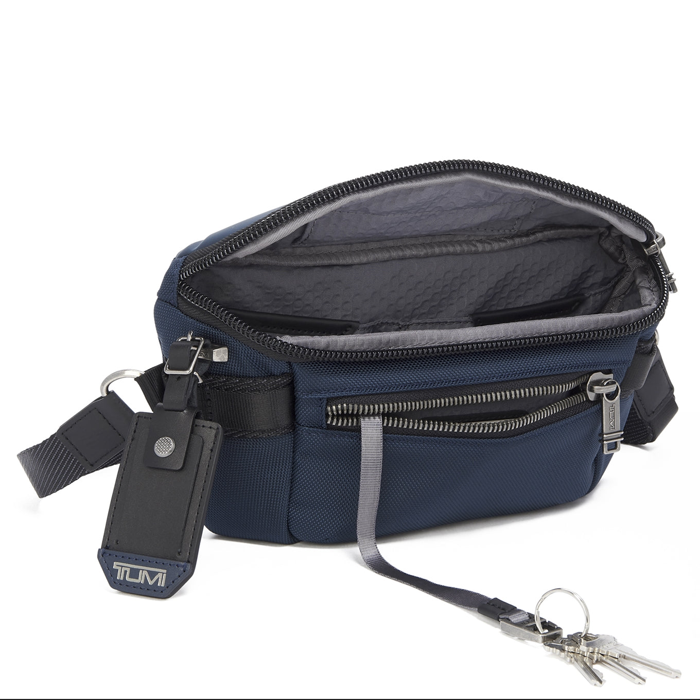 TUMI Alpha Bravo Classified Waist Pack navy