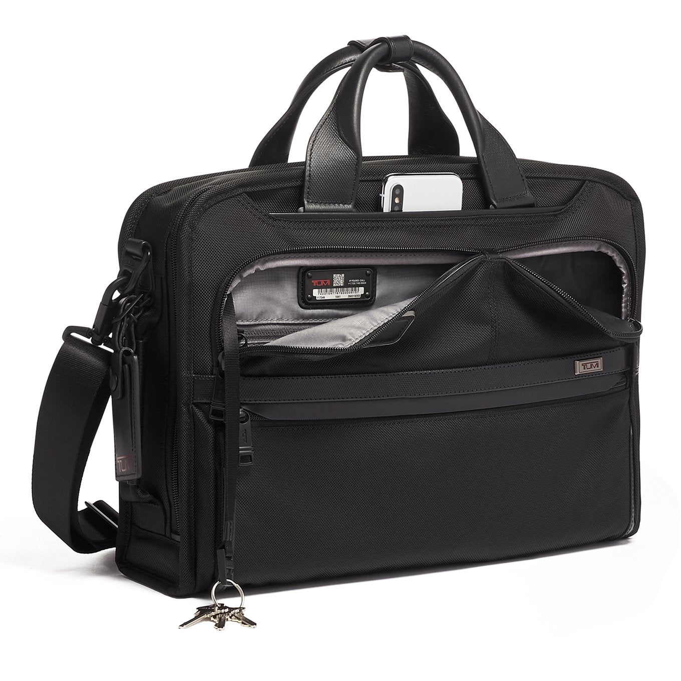 Tumi Alpha Slim Three Way Brief black