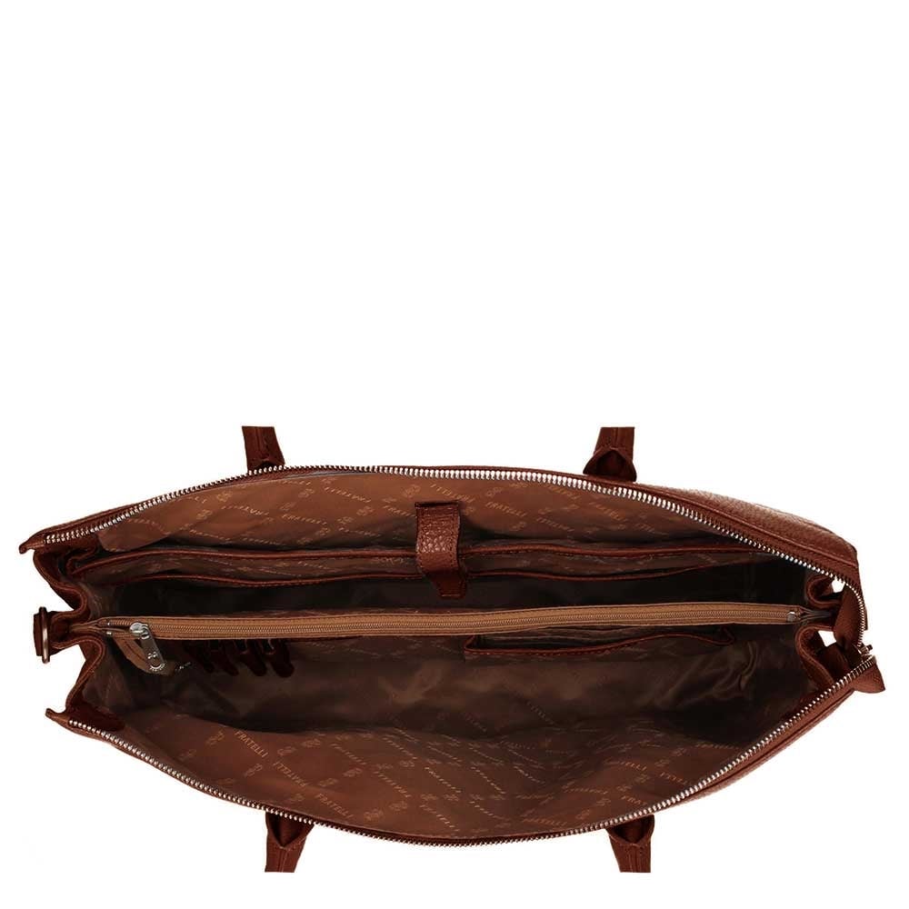 Gigi Fratelli Romance Lady Businessbag 15" brandy