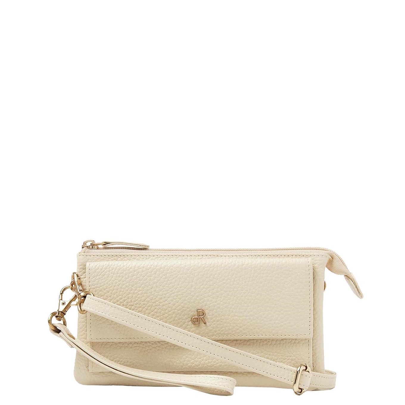 dR Amsterdam Momentum Shoulderbag / Clutch nude