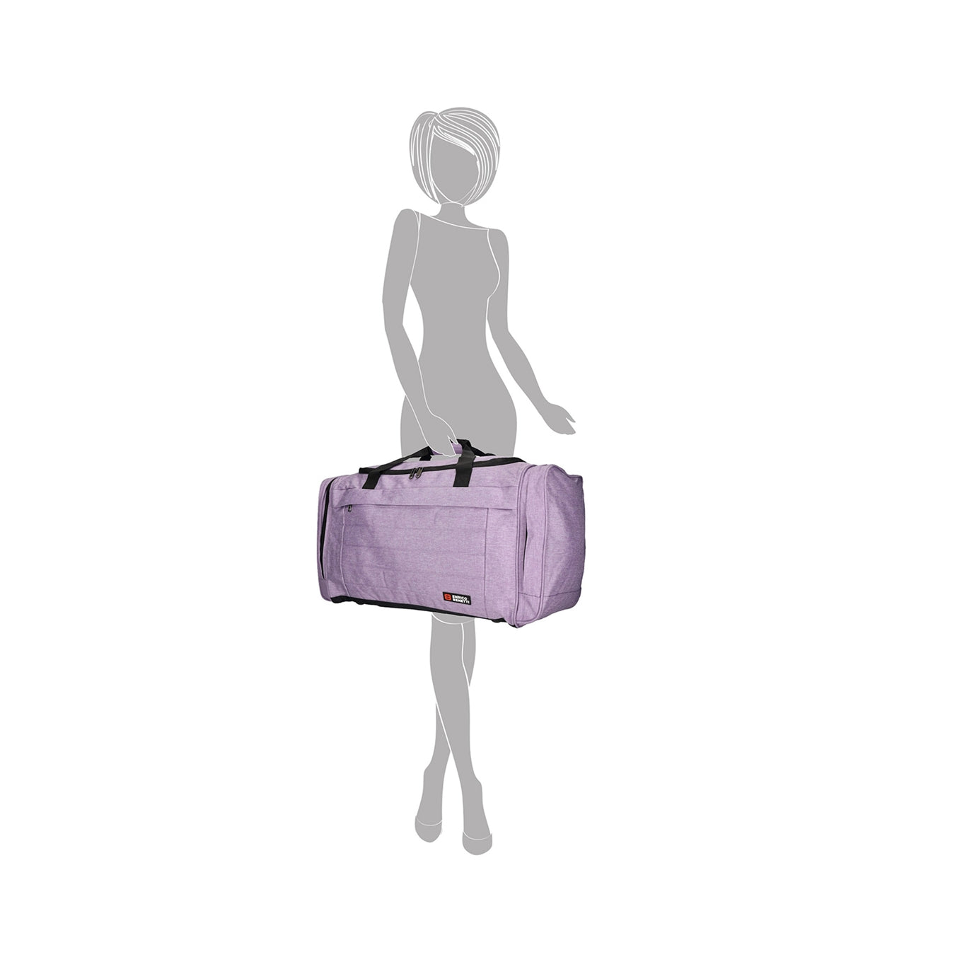 Enrico Benetti Montevideo Sport / Travel Bag 60L lilac