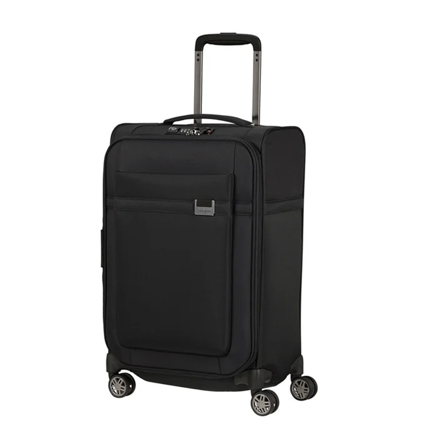 Samsonite Airea Spinner 55 Exp Länge 35 cm schwarz Weicher Koffer
