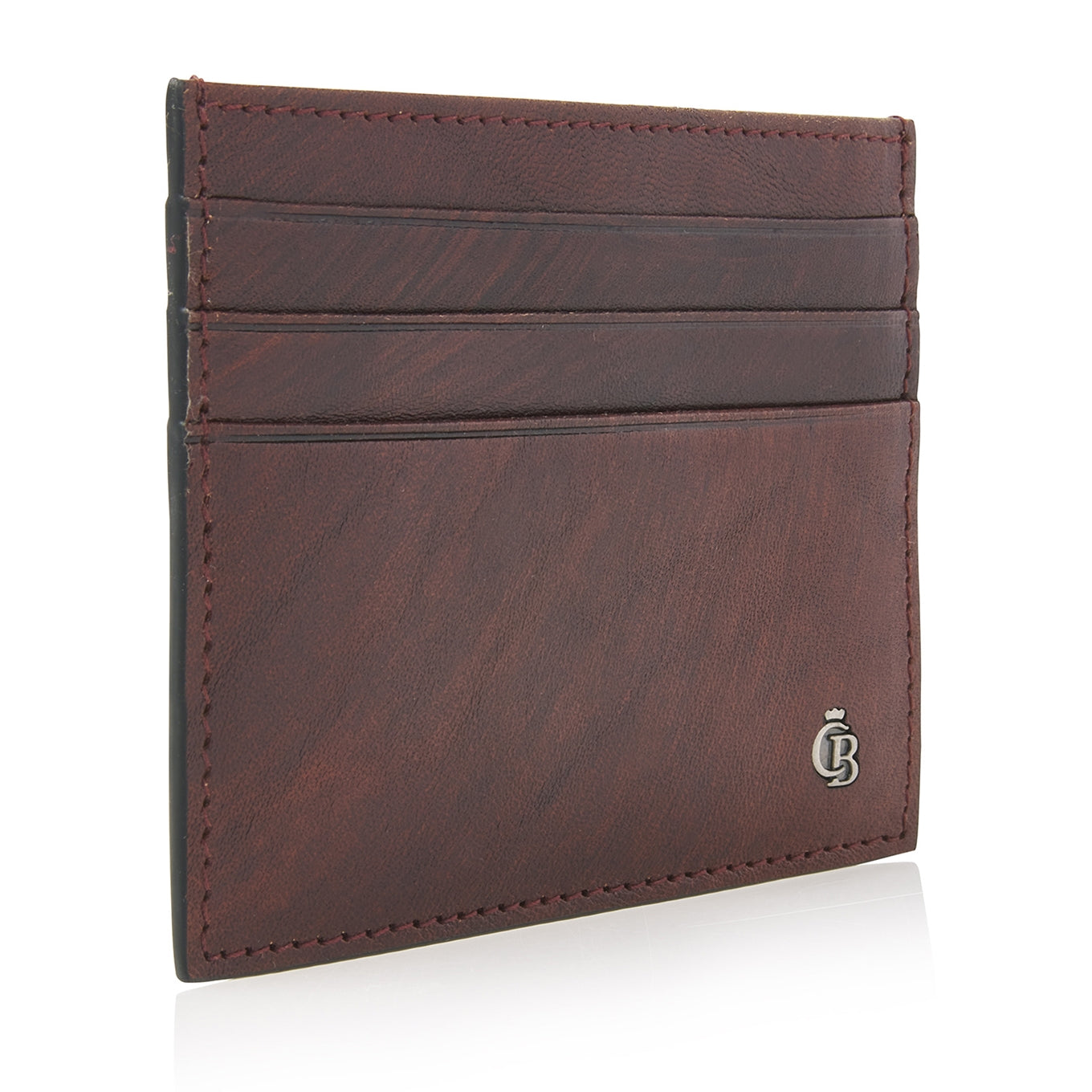 Castelijn & Beerens Rien Credit Card Pouch RFID Cognac Damenbrieftasche