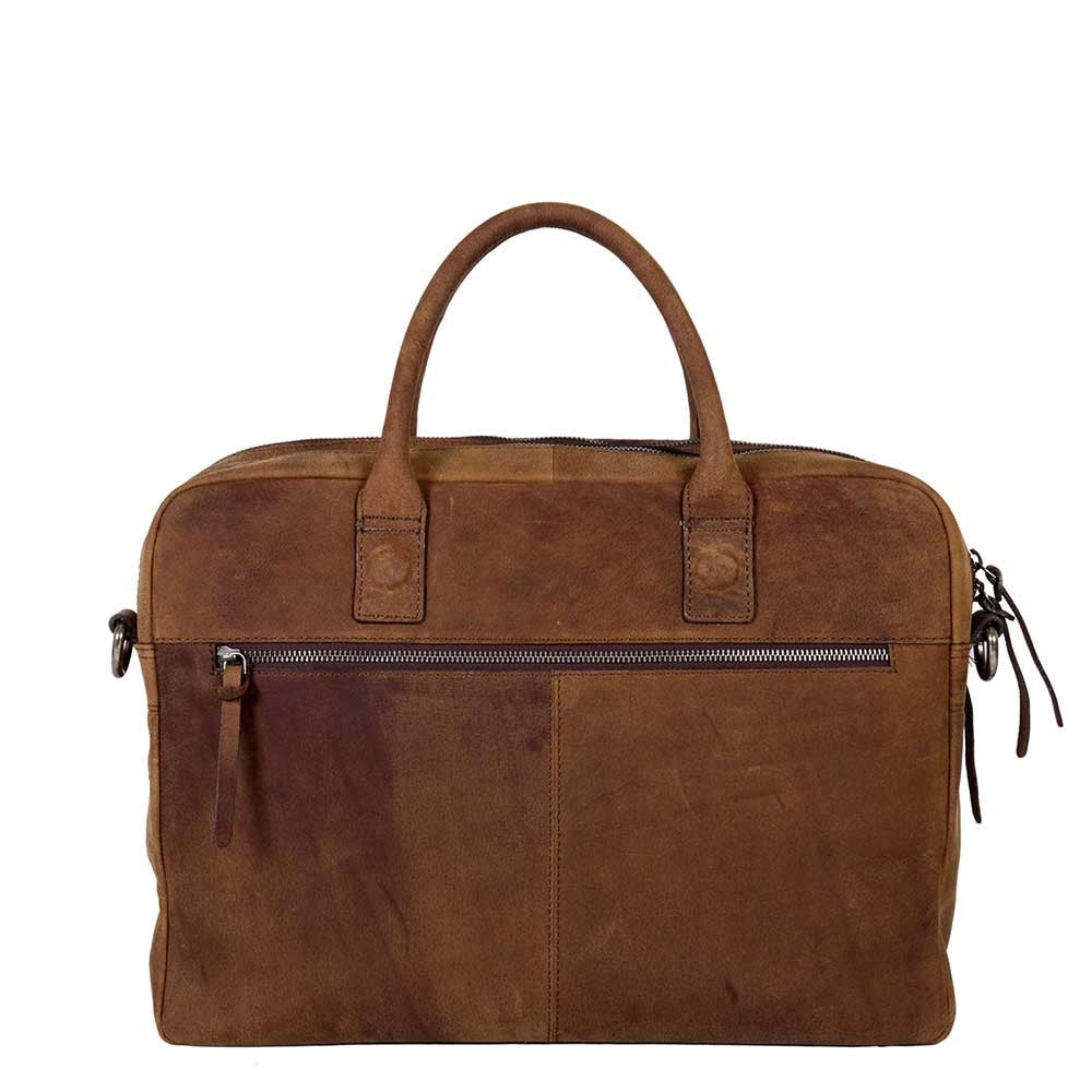 DSTRCT Wall Street Workingbag 15.6" brown