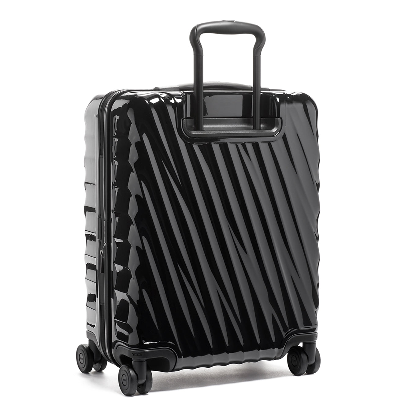 Tumi 19 Degree Continental erweiterbarer 4-Rad-Trolley, schwarzer Hartschalenkoffer