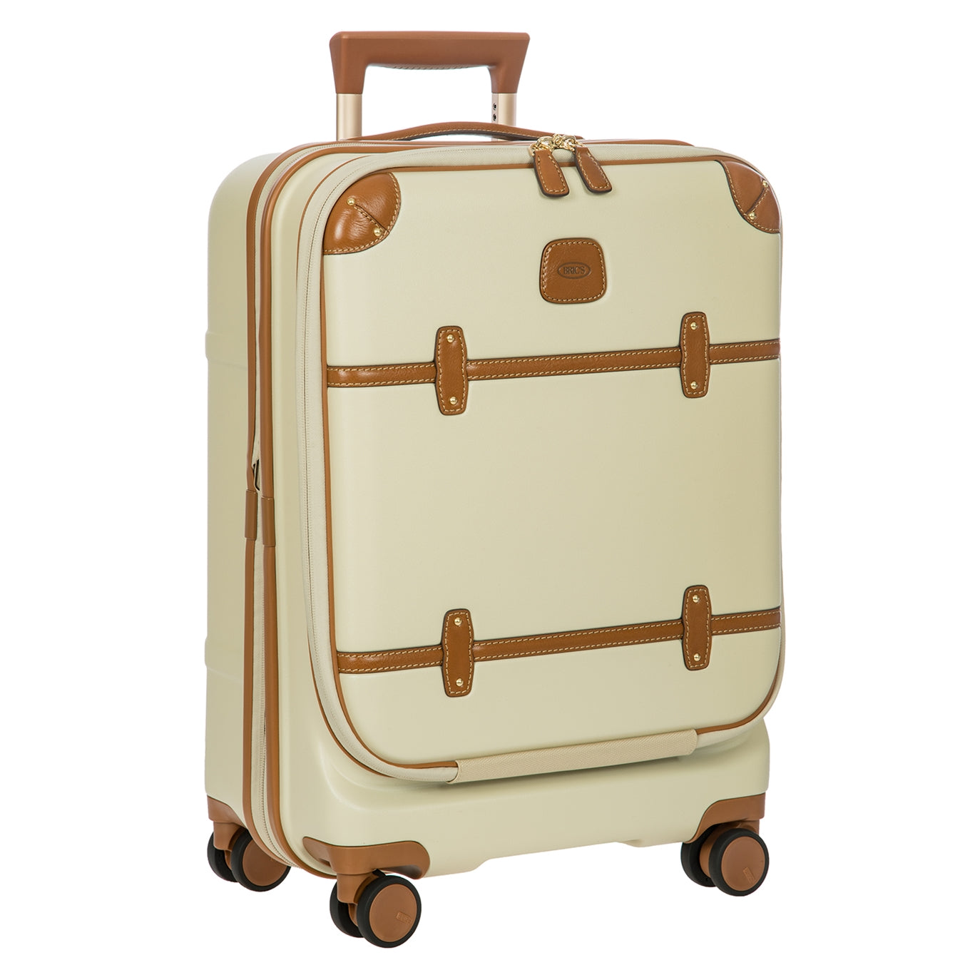 Bric's Bellagio Cabin Trolley Exp cremefarbener Hartschalenkoffer