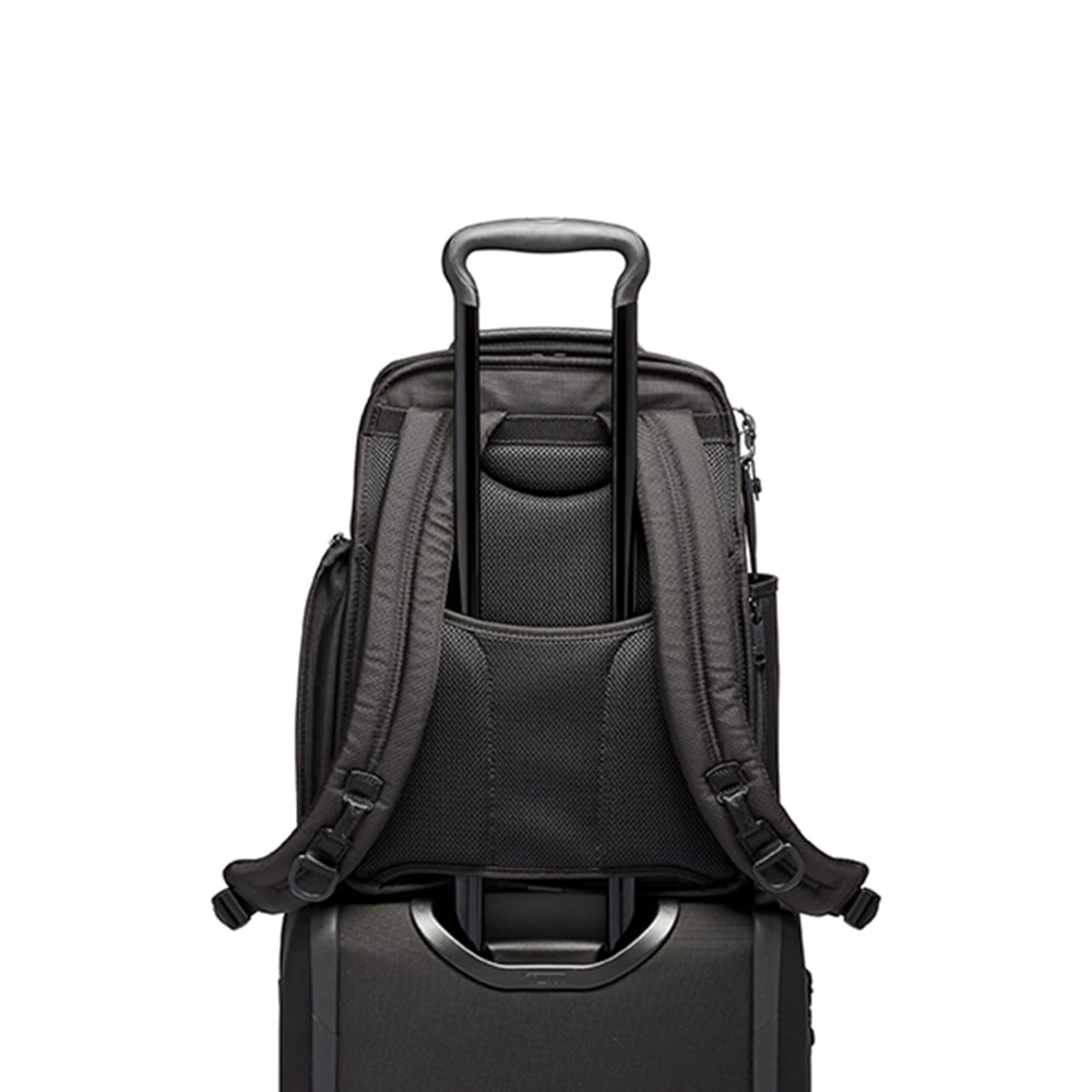 Tumi Alpha 2 Business/Travel Compact Laptop Brief Pack schwarzer Rucksack