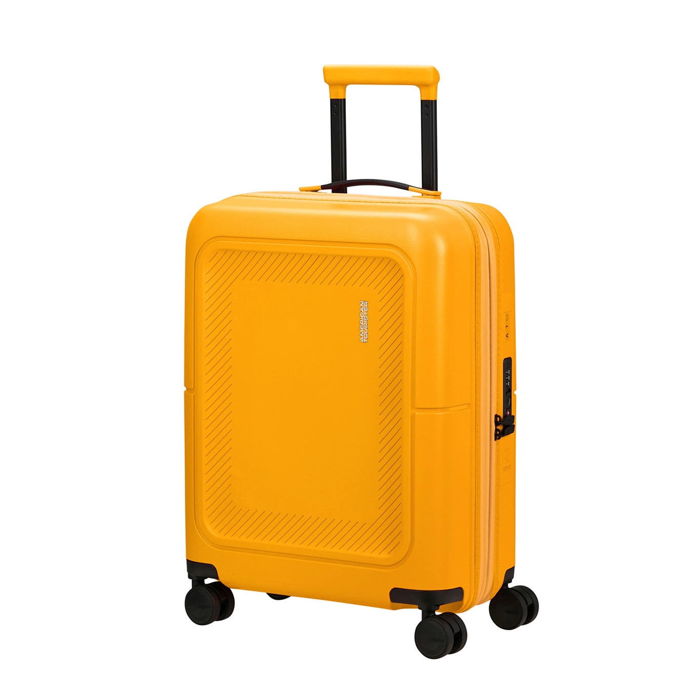 American Tourister Dashpop Spinner 55 Exp golden yellow Hard Case