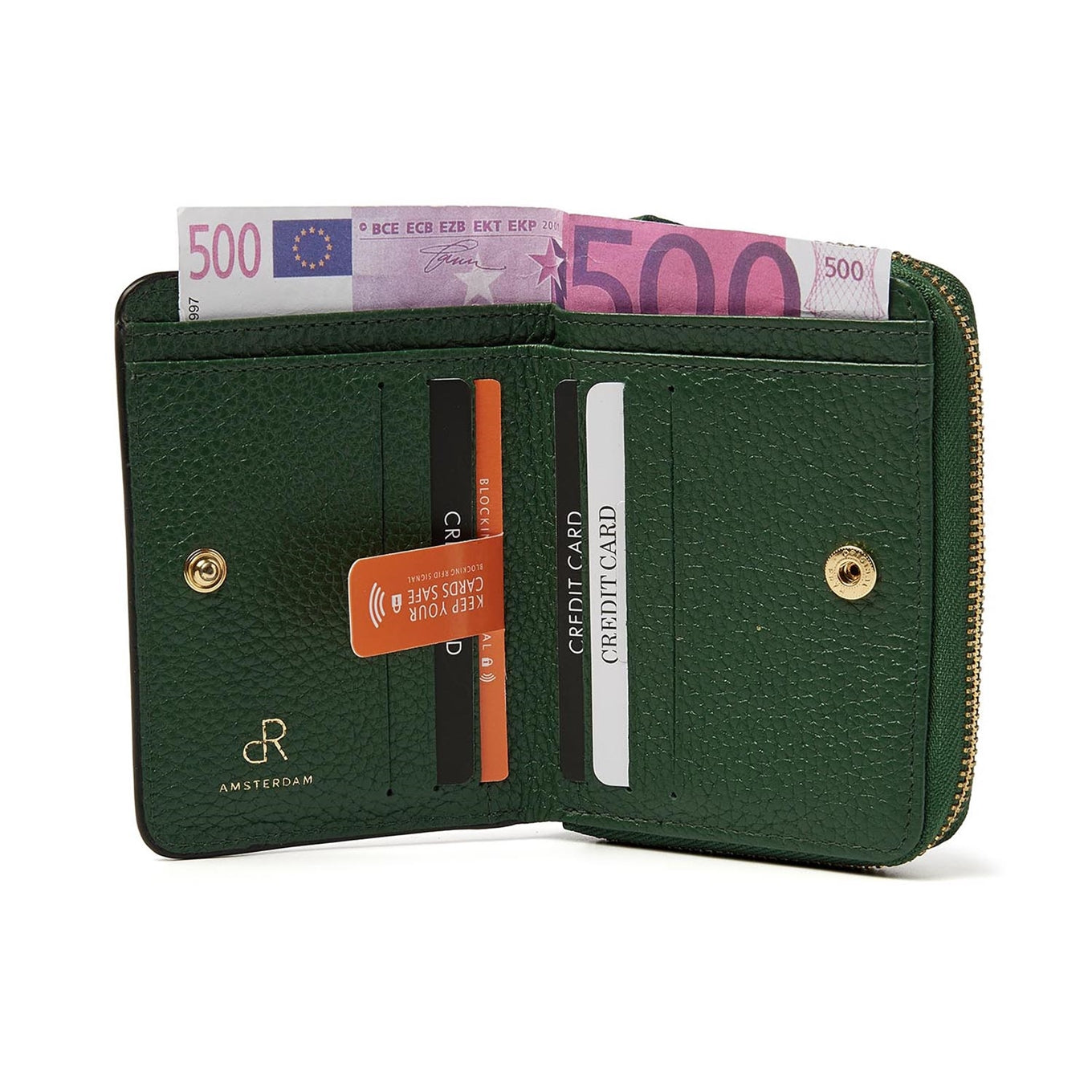 dR Amsterdam Mint Ladies Wallet 110184 green