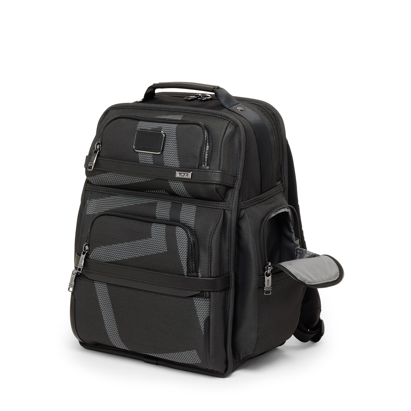TUMI Alpha TUMI Brief Pack reflective TUMI jacquard