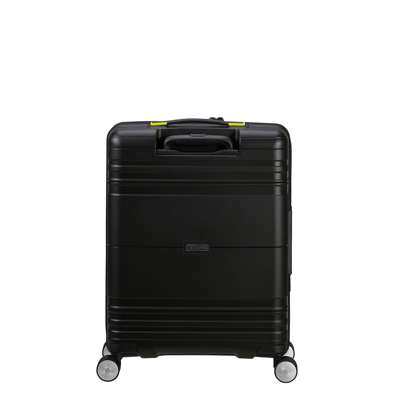 American Tourister Hello Cabin Spinner 55 EXP Coated black/lime