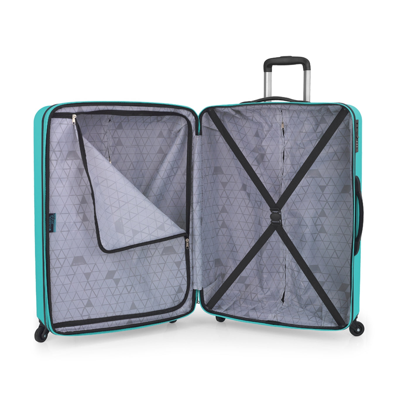 Gabol Future Large Trolley Expandable turquoise