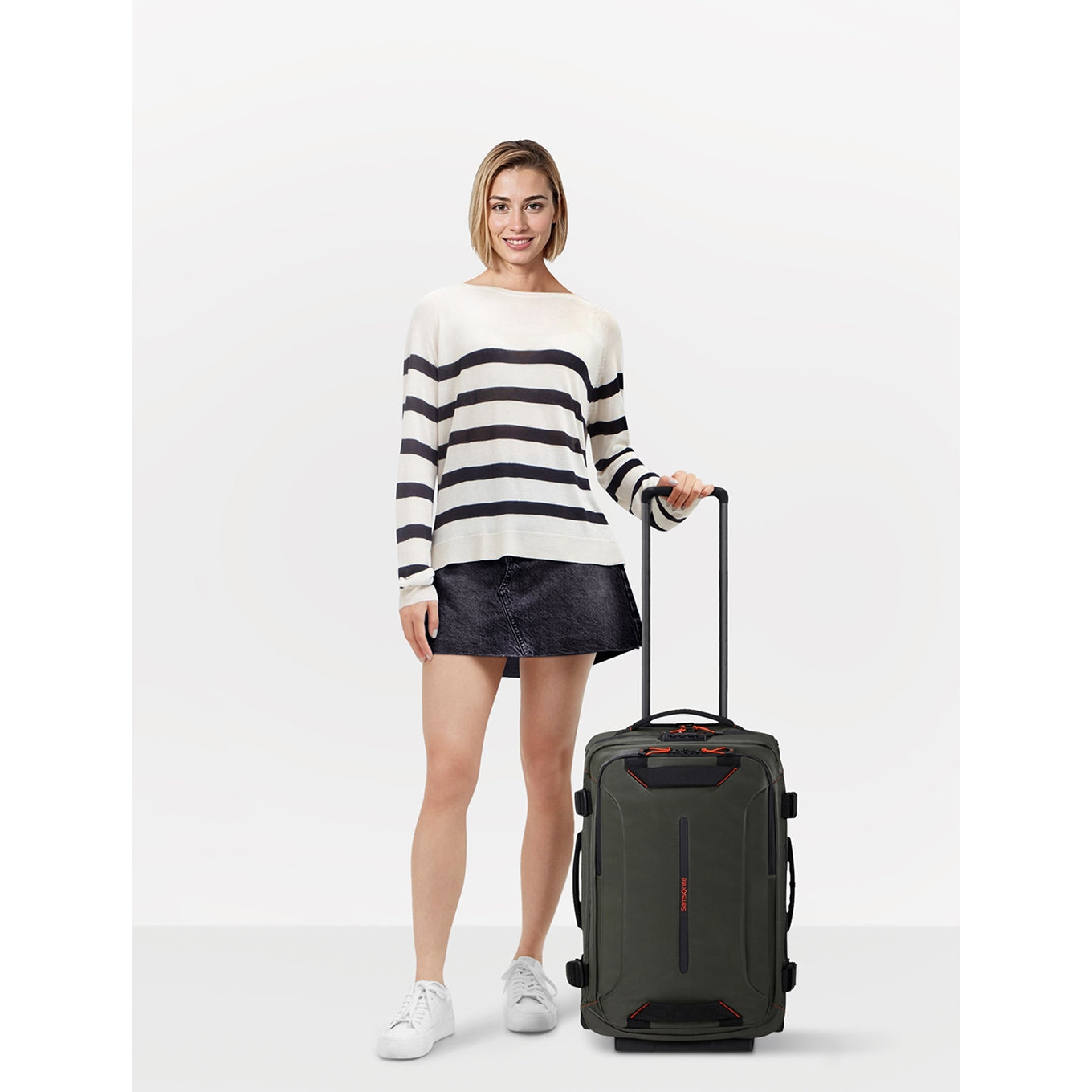 Samsonite Ecodiver Duffle/Wheels 55/35 climbing ivy