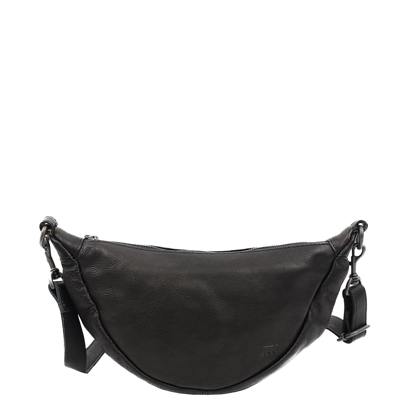 Bear Design Toon Crossbody black