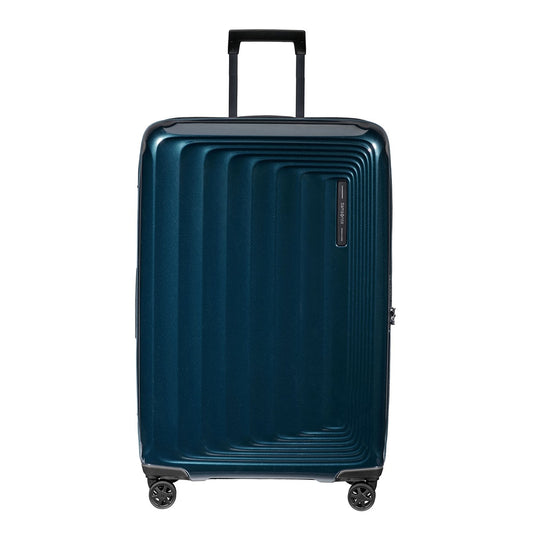Samsonite Nuon Spinner 75 Exp metallic dunkelblaues Hartschalenetui
