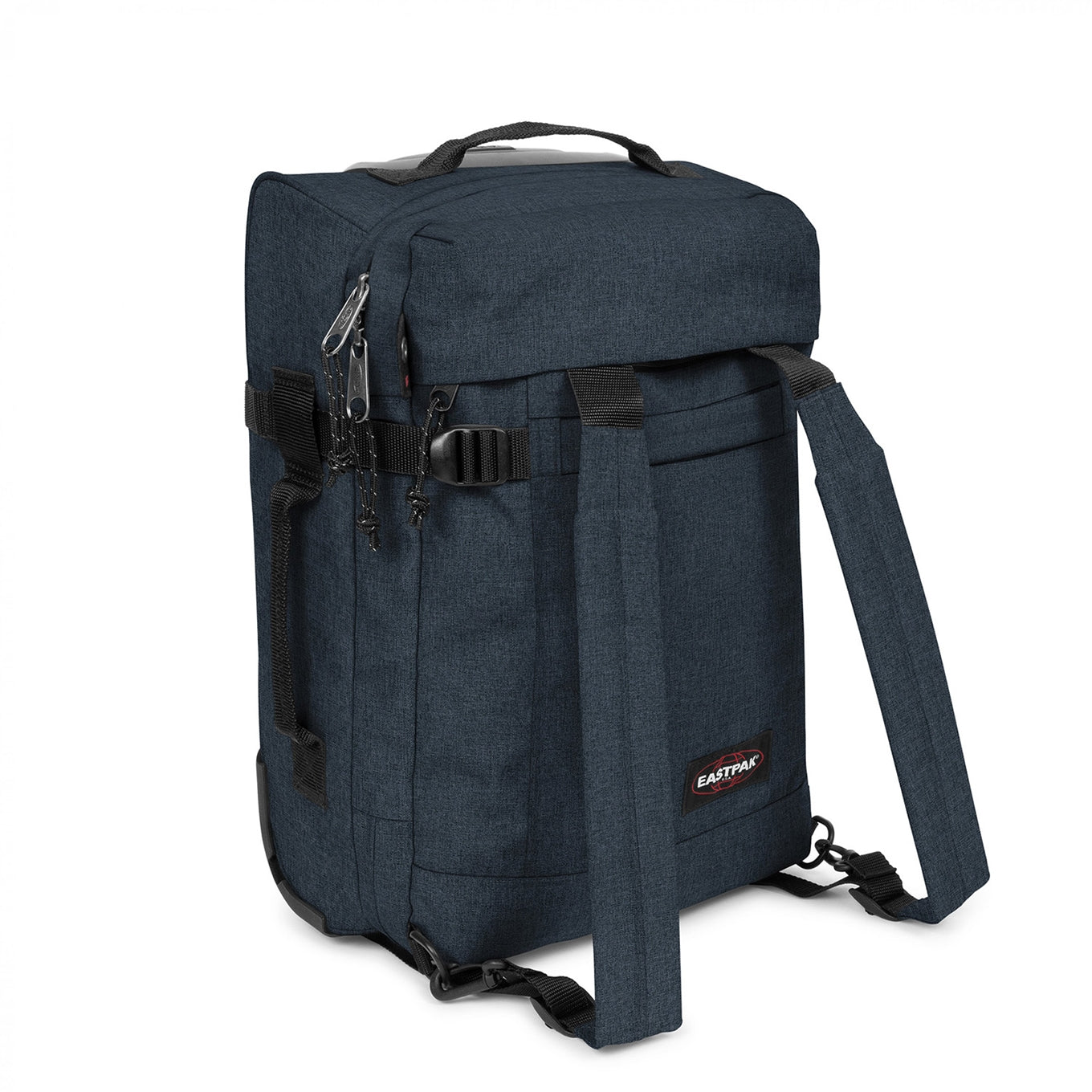 Eastpak Strapson XXS Triple Denim Handgepäck-Koffer Trolley