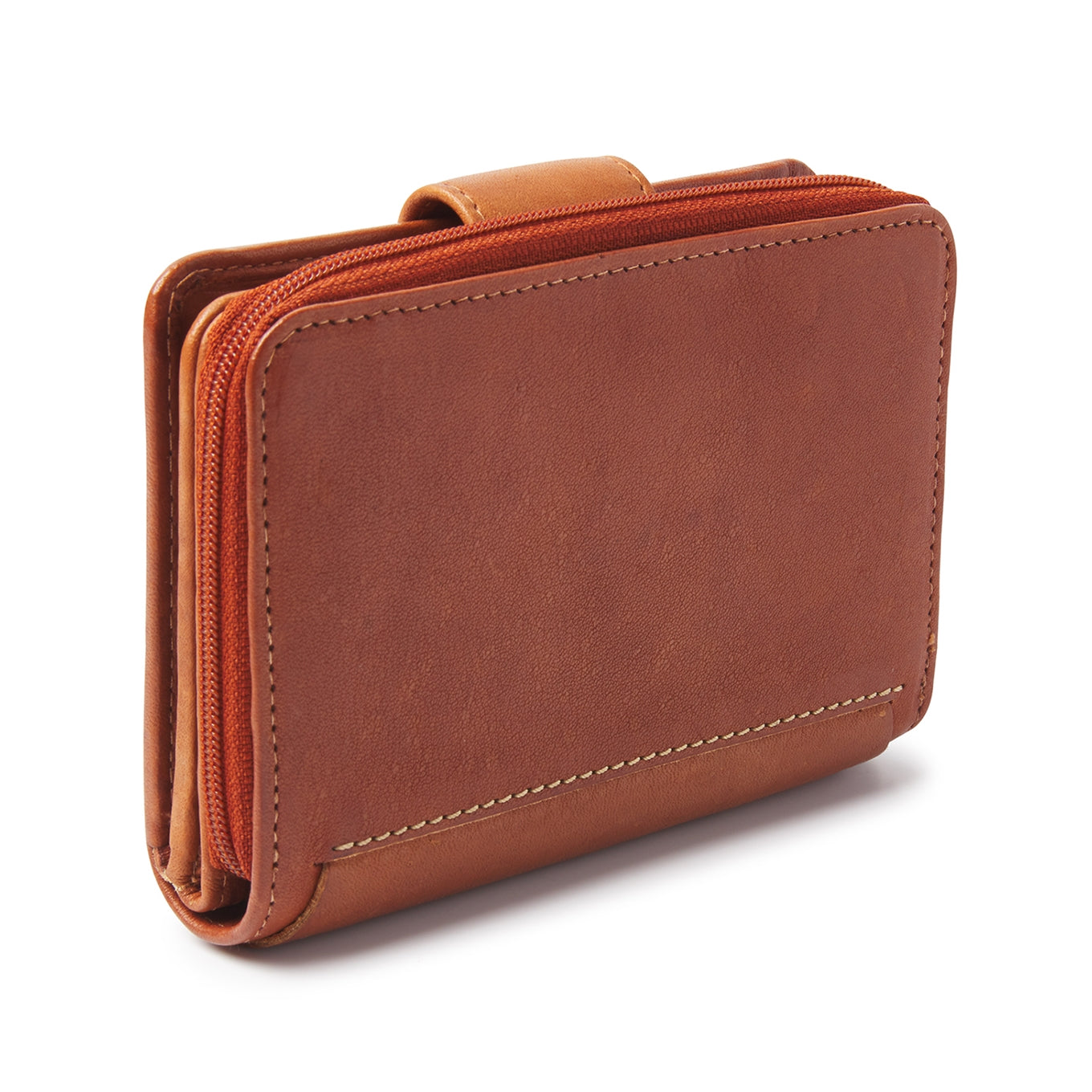 dR Amsterdam Tampa Damesportemonnee camel