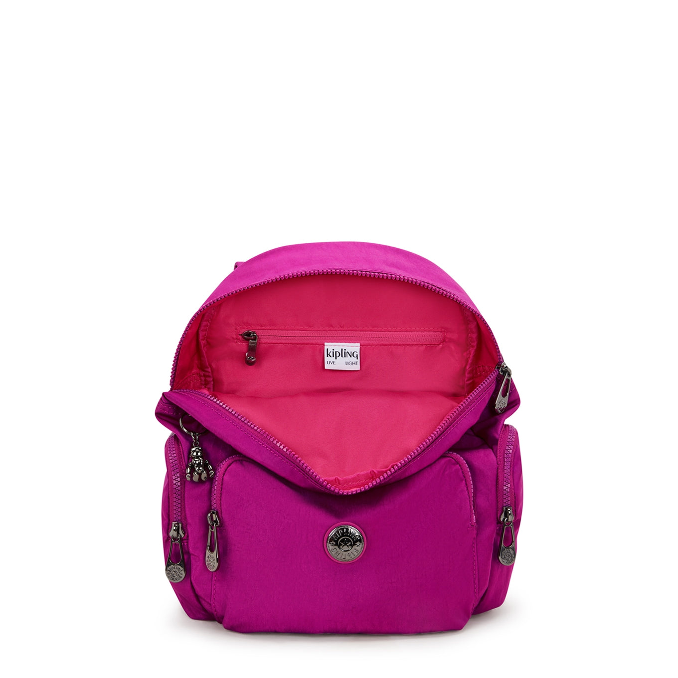 Kipling City Zip S fuchsia night