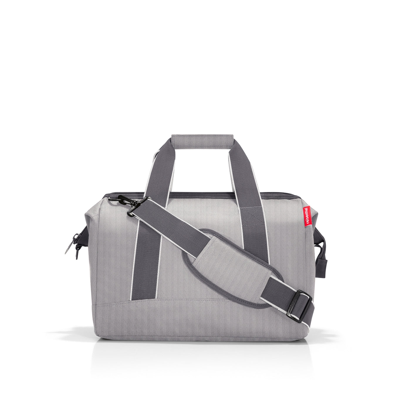 Reisenthel Travelling Allrounder M Fischgrätengrau Wochenendtasche