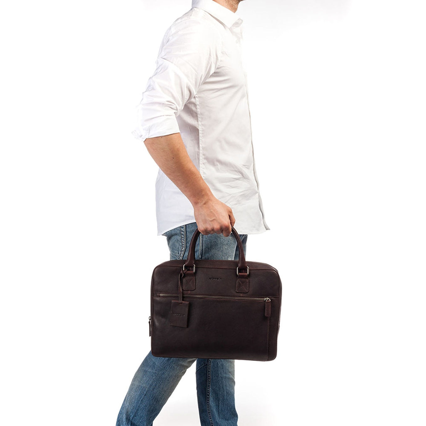 Burkely Antique Avery Laptoptasche 13,3'' dunkelbraun
