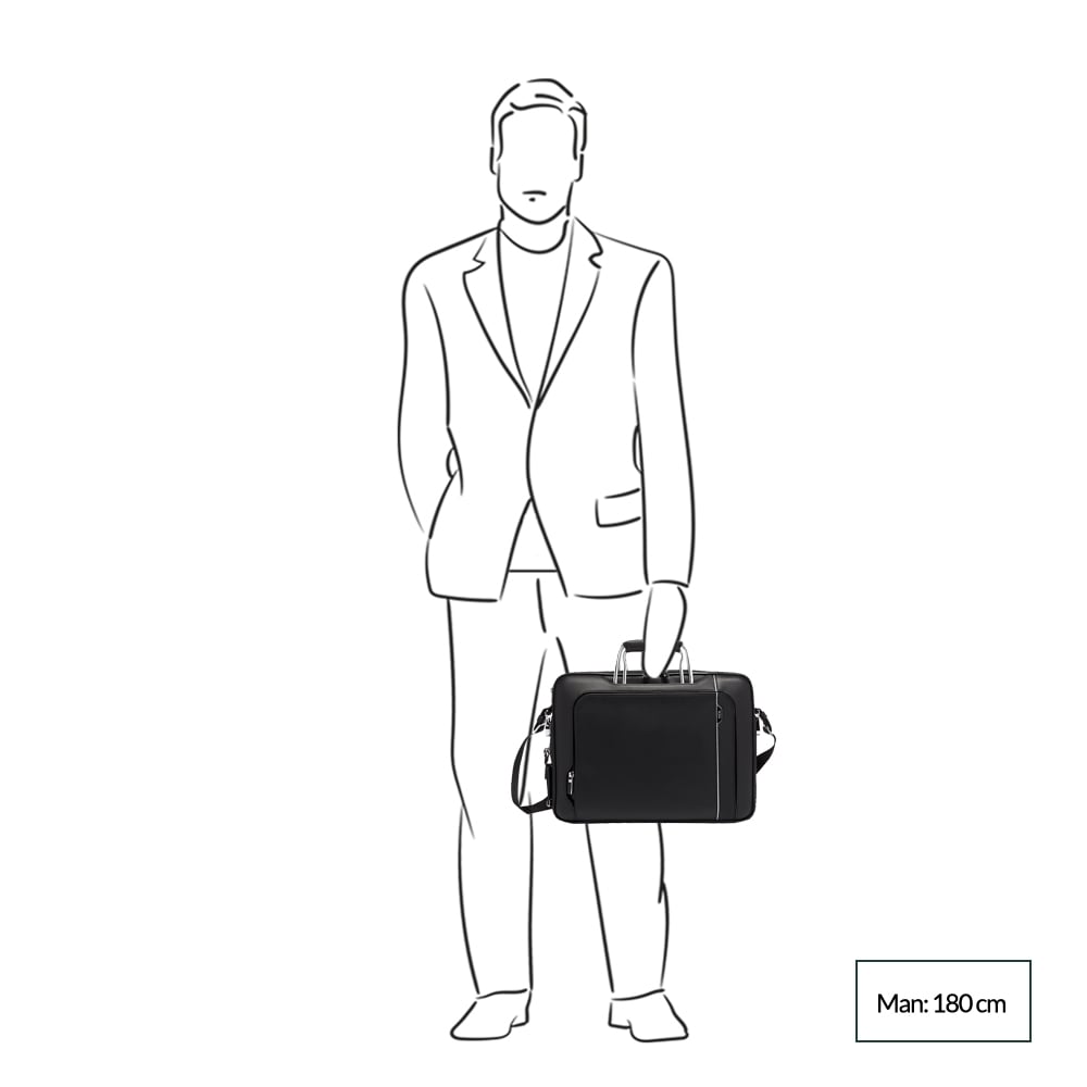 TUMI Arrivé Hannover Slim Briefcase black