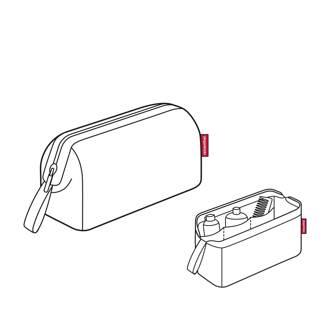 Reisenthel Cosmetics Travelcosmetic twist sky rose