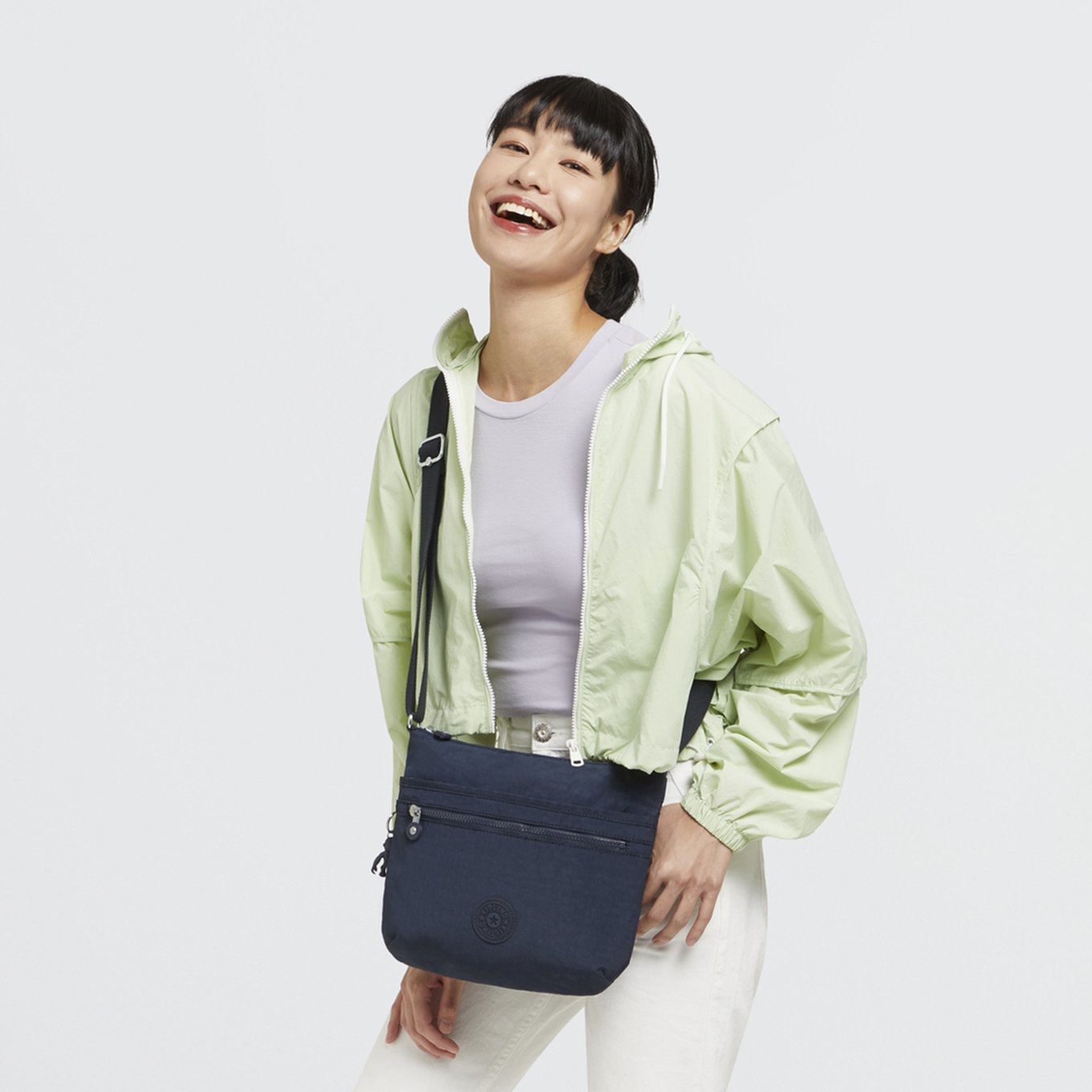 Kipling Arto Crossbody Shoulder Bag blue bleu 2