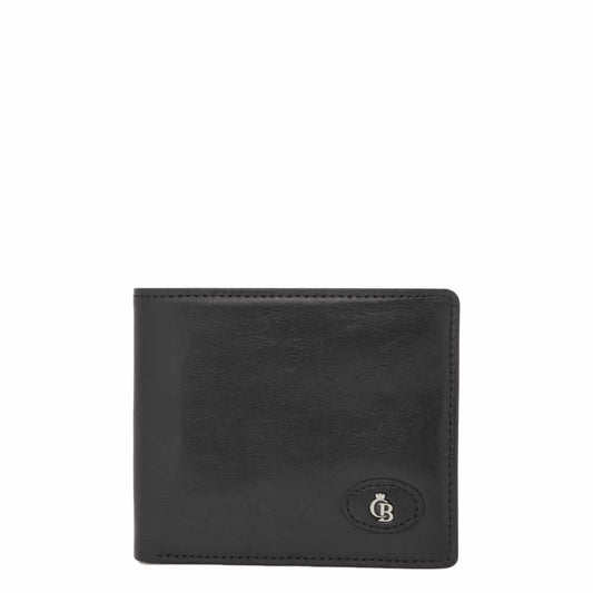 Castelijn & Beerens Gaucho Billfold 9 Kreditkarten schwarze Herrenbrieftasche