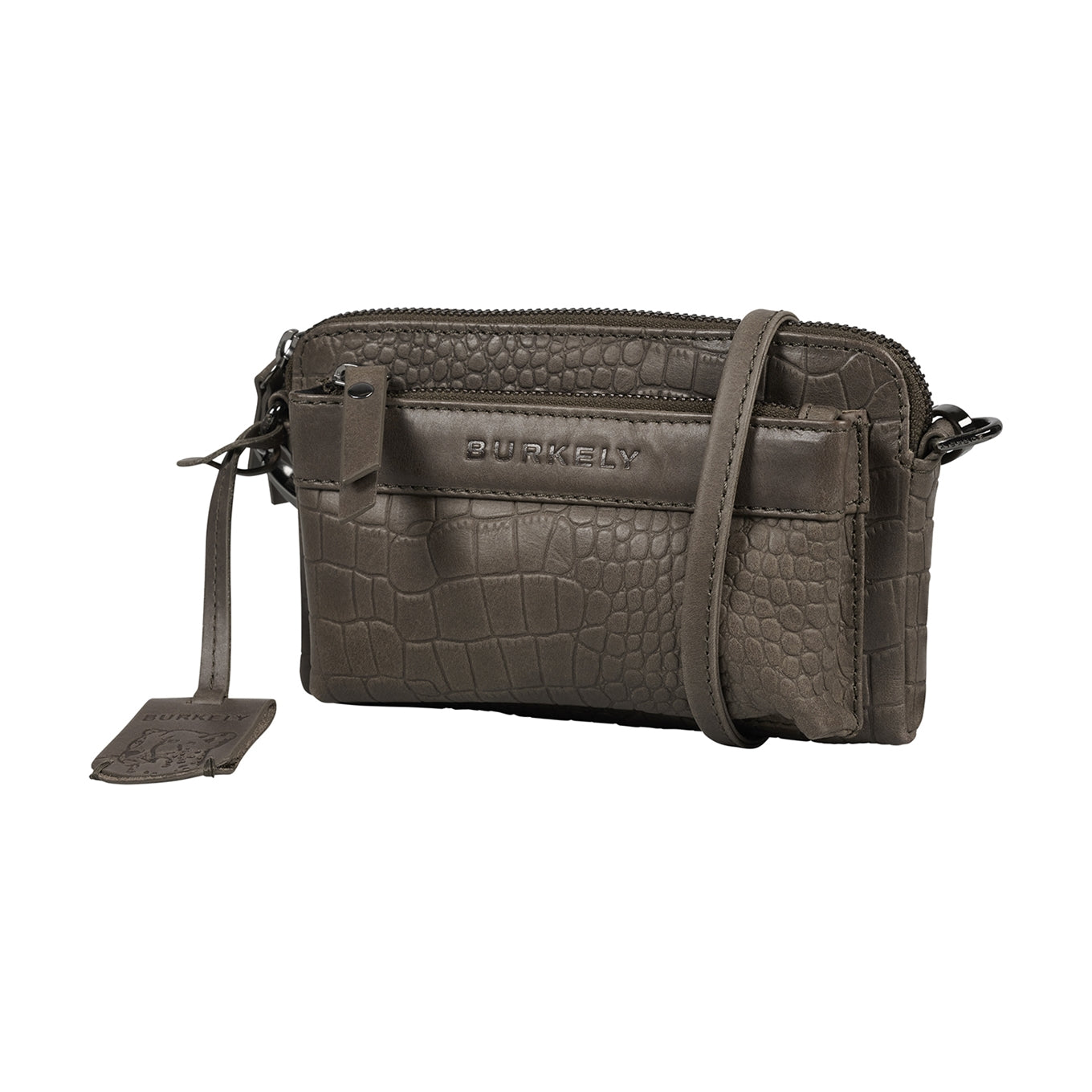 Burkely Casual Carly Minibag graue Damentasche