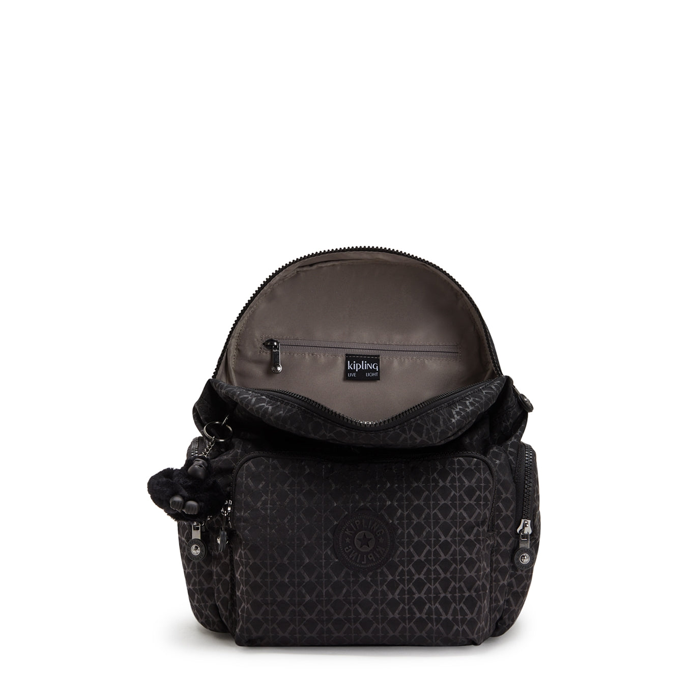 Kipling City Zip S signature emb