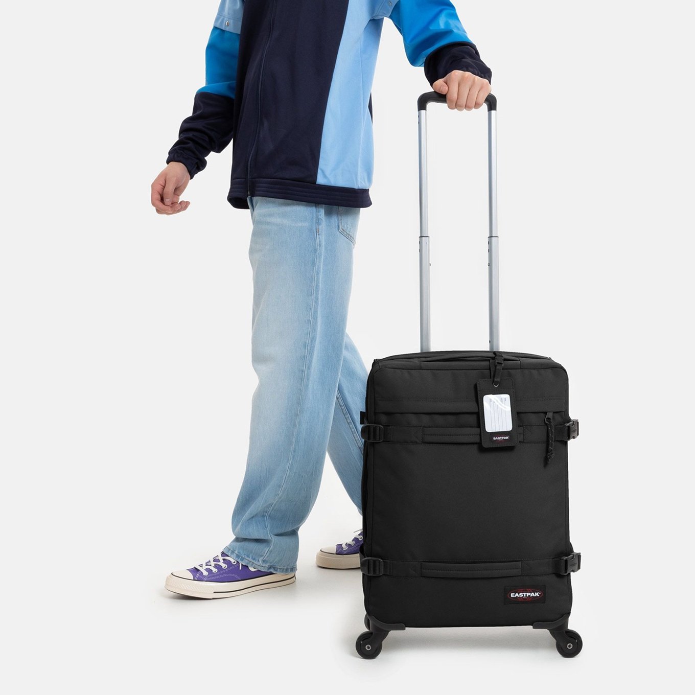 Eastpak Transit'R 4 S black Hand luggage suitcase Trolley