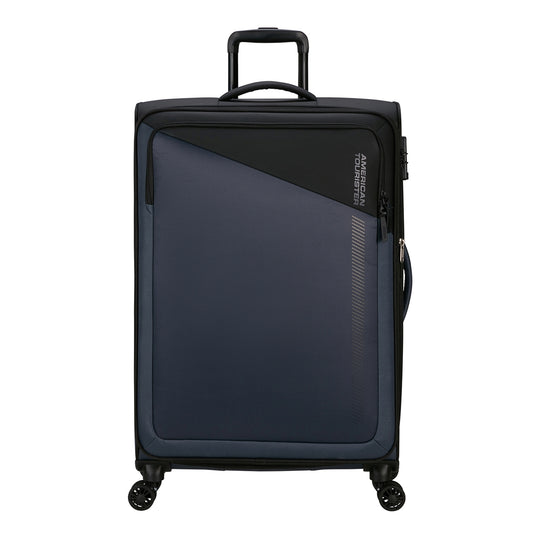 American Tourister Daring Dash Spinner L EXP schwarz/grau Weicher Koffer