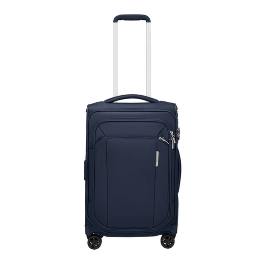 Samsonite Respark Spinner 55/35 Erweiterbarer nachtblauer Weichkoffer