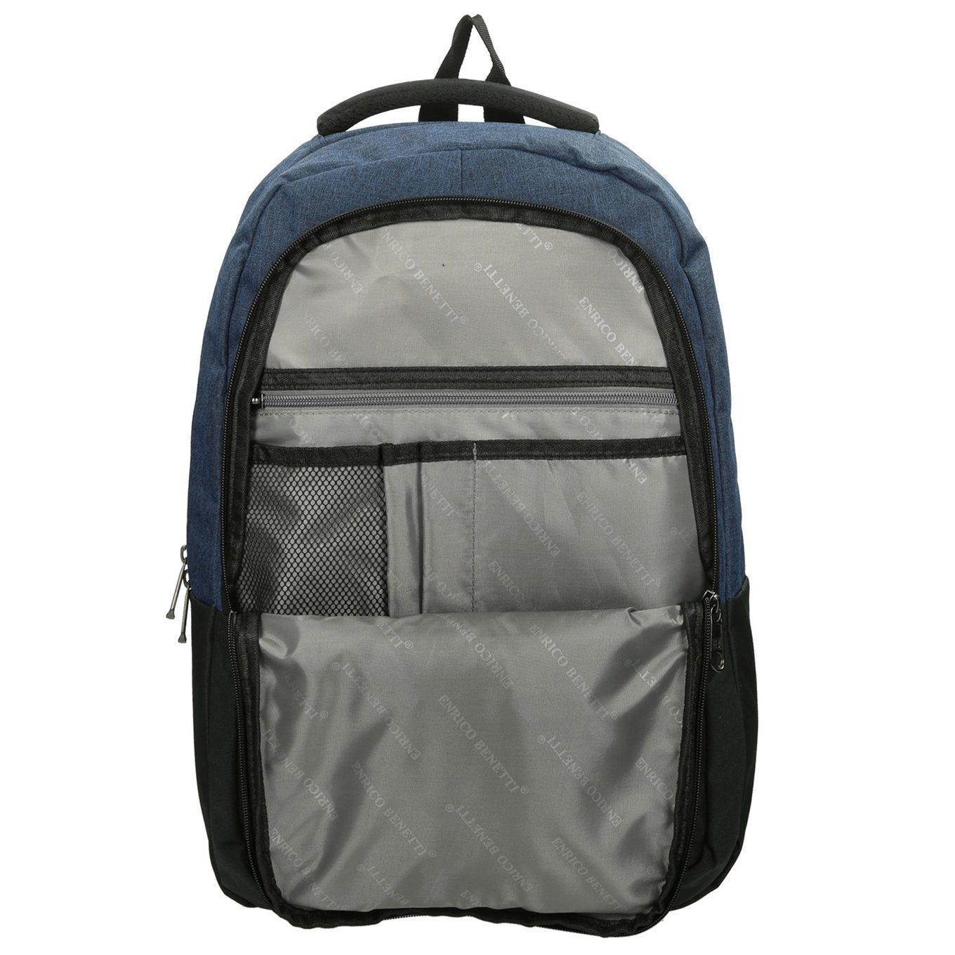 Enrico Benetti Hamburg 15'' Laptop Backpack blue backpack