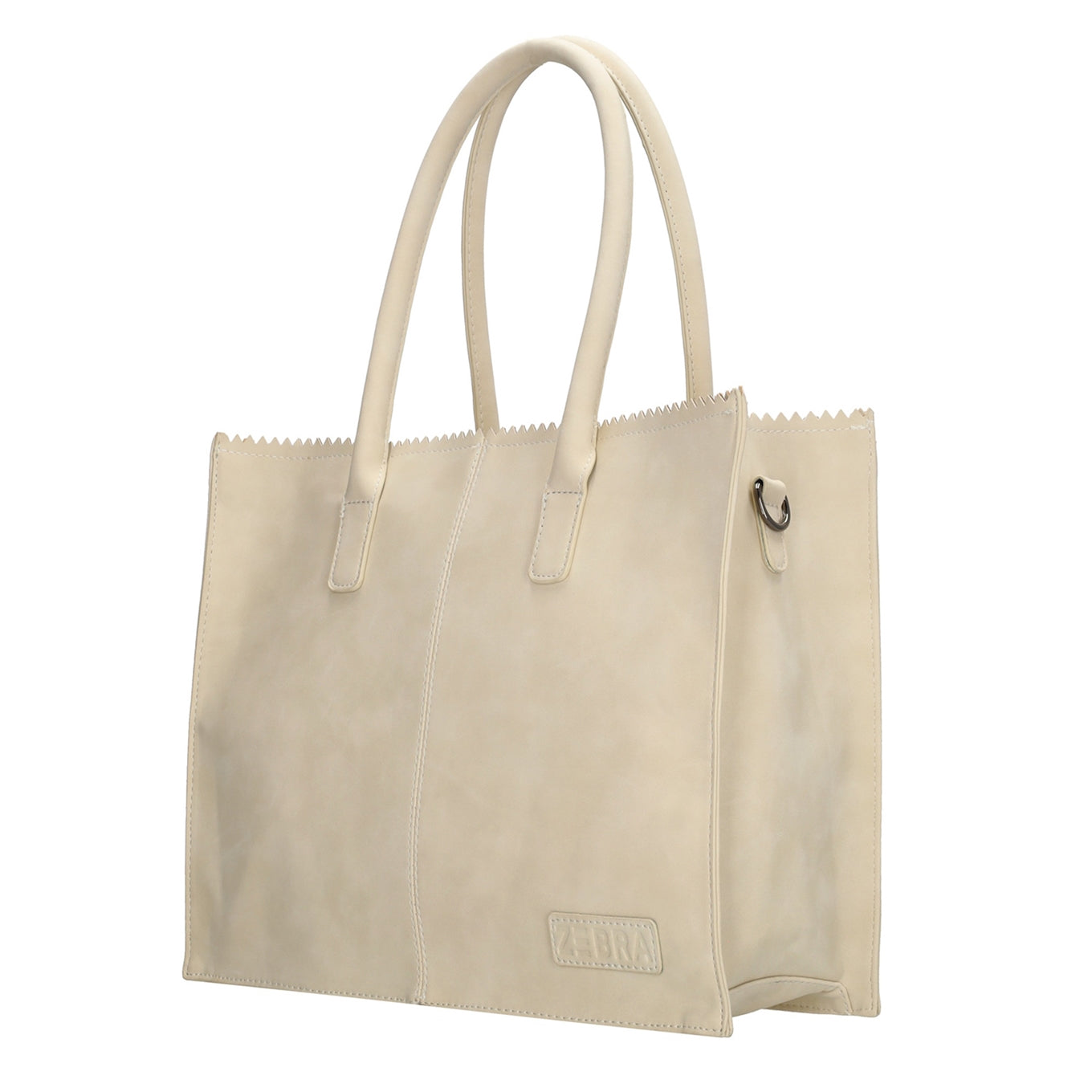 Zebra Trends Natural Bag Lisa Shopper creme