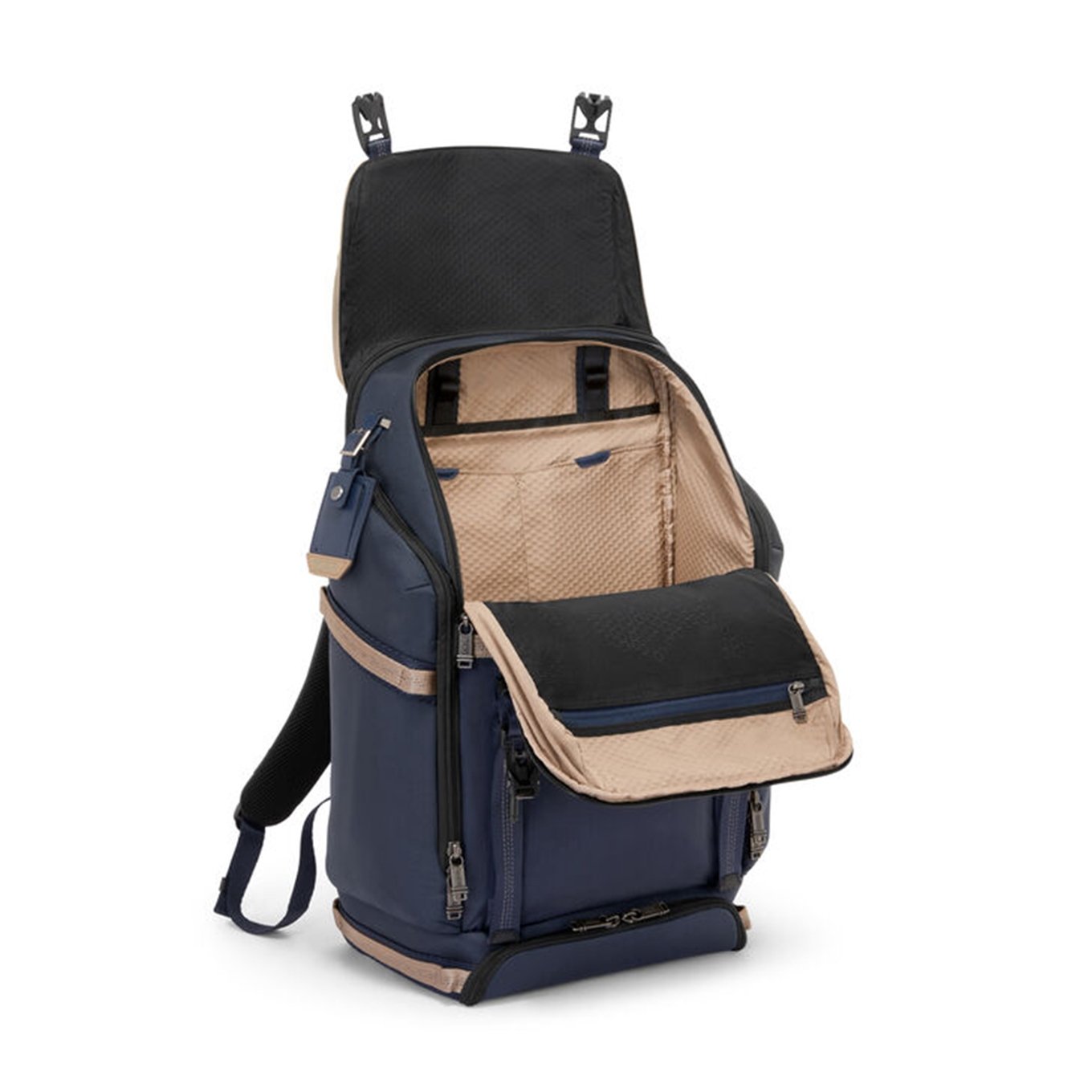 Tumi Alpha Bravo Expedition Backpack midnight navy/khaki backpack