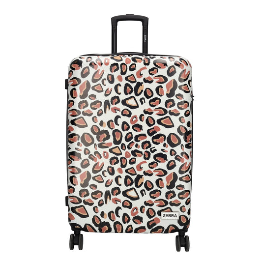 Zebra Travel Trolley L Leopard Hartschalenkoffer