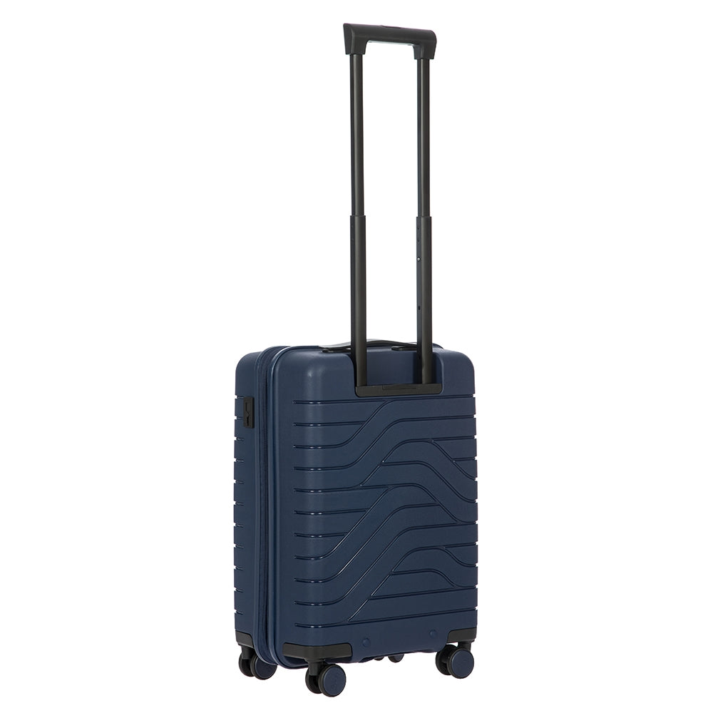 Bric's Ulisse Trolley Expandable 55 USB ozeanblaues Hartschalenetui